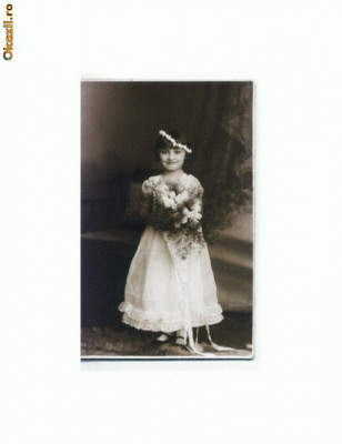 N FOTO 48 Lilica, fetita superba -1934 -scrisa,dar necirculata foto