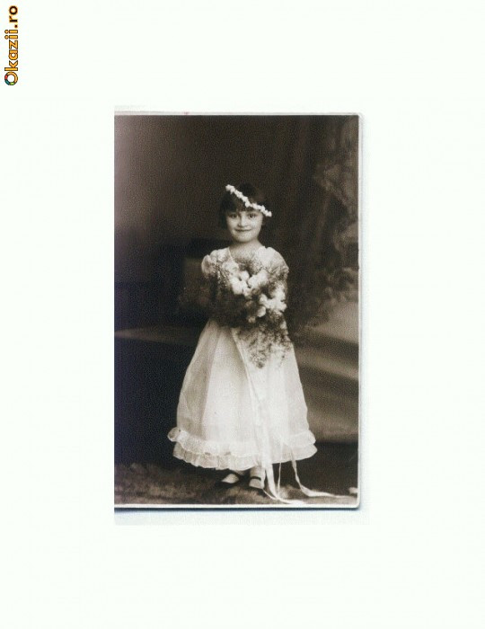 N FOTO 48 Lilica, fetita superba -1934 -scrisa,dar necirculata