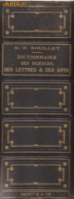 Bouillet / Dictionnaire des sciences,des arts...(Paris,1880) foto