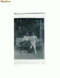 O FOTO 18 Doi prieteni scrimeri -scrisa 1924 -necirculata