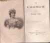 Madame La baronne de Stael / DE L&#039; ALLEMAGNE (1860)