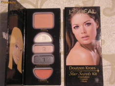 SUPER PRET ! KIT L&amp;#039;OREAL Star Secrets DOUTZEN KROES culori superbe sigilat ! foto