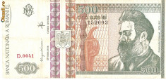 ROMANIA 500 Lei / 1992 foto