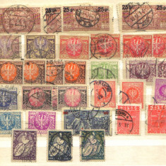 ***Timbre vechi - POLONIA - 36 bucati (obl.)***(5)