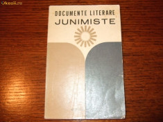 Documente literare JUNIMISTE foto