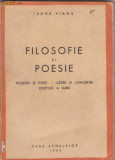 Tudor Vianu / Filosofie si Poesie (editia I,1943)