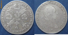 Austria 1/4 kronenthaler 1788 B argint foto