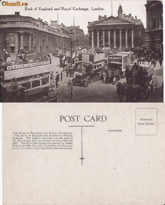 Anglia-Banca Angliei-Londra- diverse tipuri de autovehicule foto