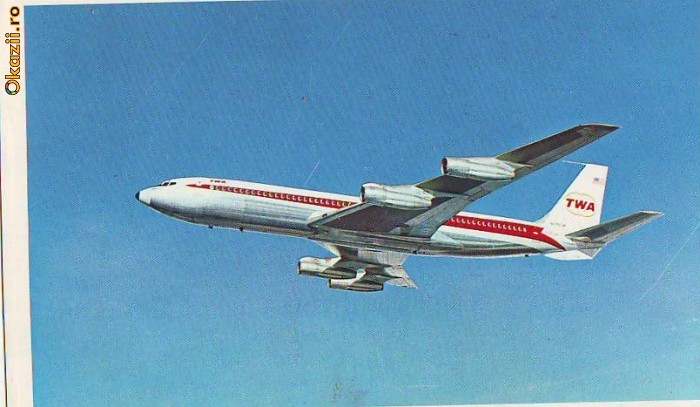 C516 Aviatie Avion TWA Star Stream necirculata C516 Aviatie Avion TWA Star Stream necirculata
