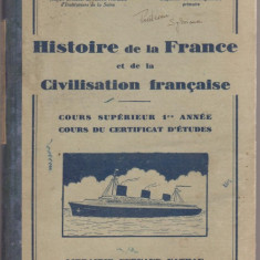 Histoire de la France et de la Civilisation francaise (1939)