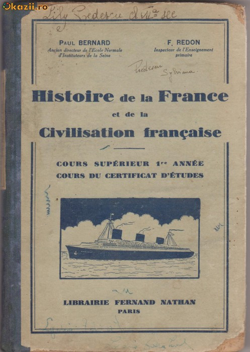 Histoire de la France et de la Civilisation francaise (1939)