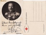 Ilustrata-tema militara ,Germania-Kaiserul Wilhelm-casa regala, Necirculata, Printata