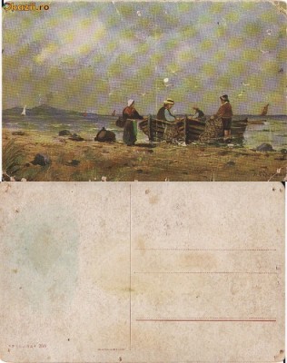 Olanda -Tipuri,meserii-Pescuit,pescari foto