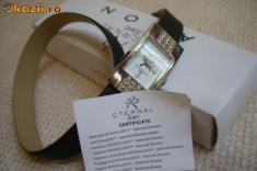 ceas eternal love cu cristale SWAROVSKI foto