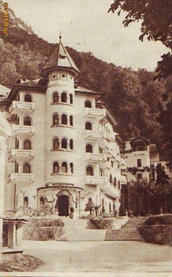 R 6633 Rep Pop Romana Baile Herculane Sanatoriul balnear foto