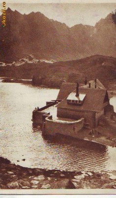 R 6638 Rep Pop Romana Lacul si Cabana Balea Circulata foto