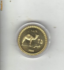 bnk mnd Darfur 25 dinari 2008 unc , fauna