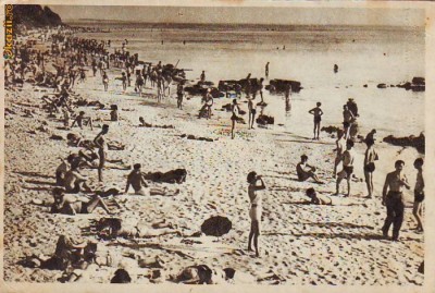 R 6707 Rep Pop Romana Vasile Roaita Pe plaja Circulata foto