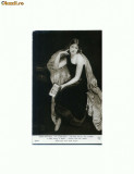 P FOTO 28 Tanara cu carte -H.Cosson -sepia -necirculata