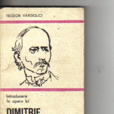 Teodor Vargolici - Introducere in opera lui D Bolintineanu