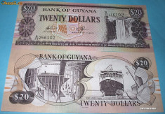 GUYANA 1996 - 20 DOLARI - UNC foto