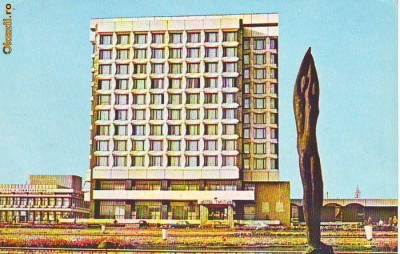 S1348 Muncipiul Gh Gheorghiu Dej Hotelul Trotus Circulata foto