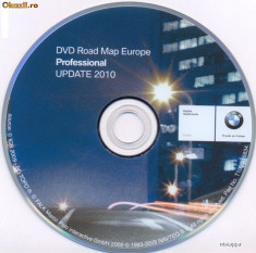 dvd de navigatie pentru BMW . europa + romania . v.2010 foto