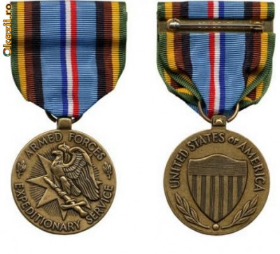 bnk md S.U.A. Armed Forces Expeditionary Medal foto