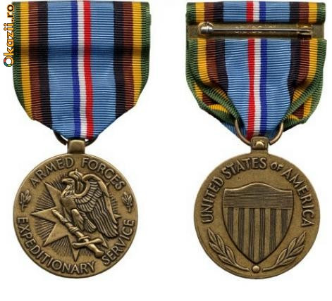 bnk md S.U.A. Armed Forces Expeditionary Medal