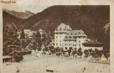 R 6615 Vedere din Sinaia Circulata foto