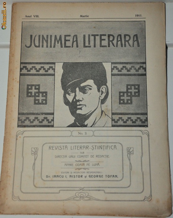 Junimea Literara, anticariat, revista Junimea Literara, anticariat, revista