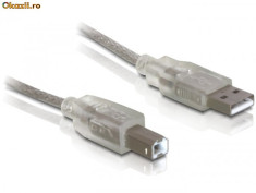 Cablu USB 2.0 A-B upstream tata-tata 0.5 m - 82057 foto
