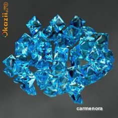 LOT TOPAZ BLEU NATURAL 4.79 CT foto