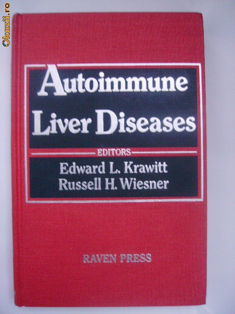 Edward Krawitt, Russell Wiesner - Autoimmune Liver Diseases, medicina, lb. engl.