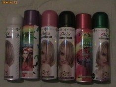 Spray colorant pt par,trece la prima spalare.La doar 9.9 lei!!! foto