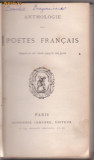 Anthologie des poetes francais (editie antebelica)