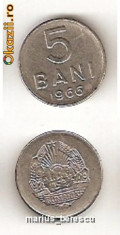 5 Bani 1966 - nichel foto
