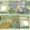 * Bancnota 10000 lei - Romania 2000 - UNC serii consecutive