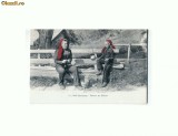 P FOTO 91 Retour au Chalet -Champery -circulata1920Lausanne