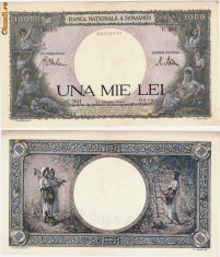 * Bancnota 1000 lei 1943 foto