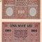 * Bancnota 1000 lei 1917 BGR
