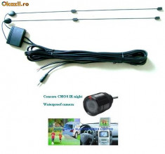 KIT: CAMERA DE PARCARE CU IR + ANTENA TV PT AUTO foto