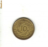 Bnk mnd Germania 10 reichspfennig 1929D, Europa