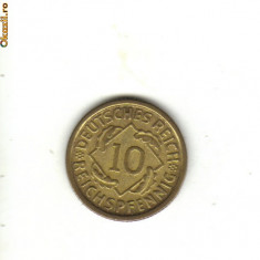 bnk mnd Germania 10 reichspfennig 1929D