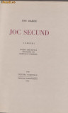 Ion Barbu / JOC SECUND (editie bibliofila,1986)