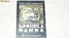 IMPOSIBILA PANDA - VASILE POPA HOMICEANU foto