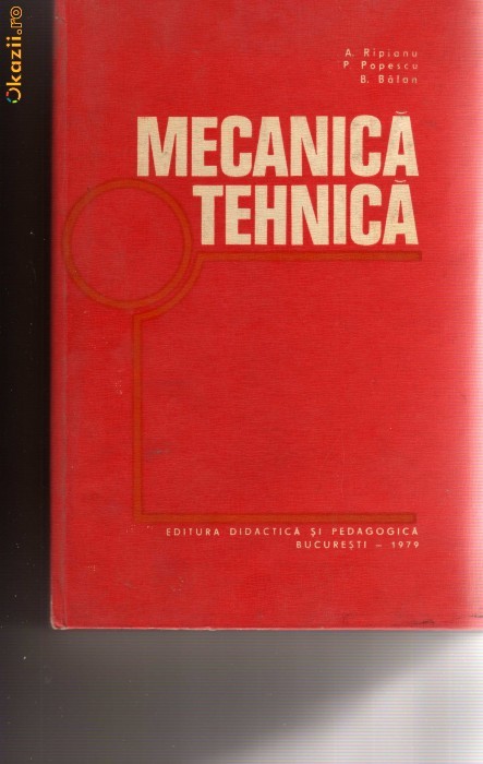 Ripianu - Mecanica Tehnica