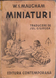 W.S.Maugham / MINIATURI (editie 1943)