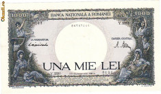 * Bancnota 1000 lei 1944 - octombrie foto