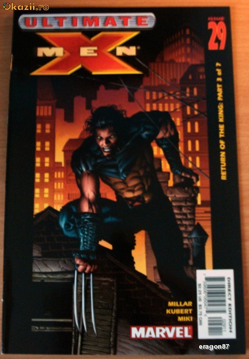 X-Men Ultimate #29 . Marvel Comics foto mare X-Men Ultimate #29 . Marvel Comics foto mare